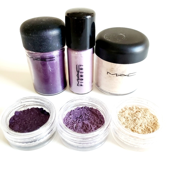 MAC Pigments Samples Set Grape Quietly Provence - Picture 2 of 3